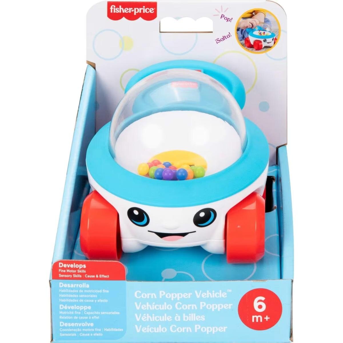 FISHER PRICE Jucarie de impins Corn Popper JKD57