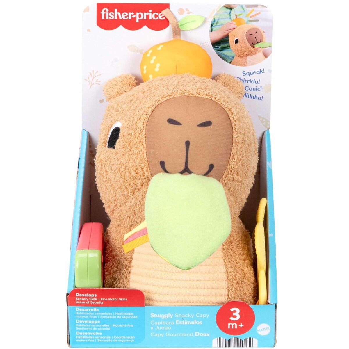 FISHER PRICE Jucarie de plus Capibara HYR54