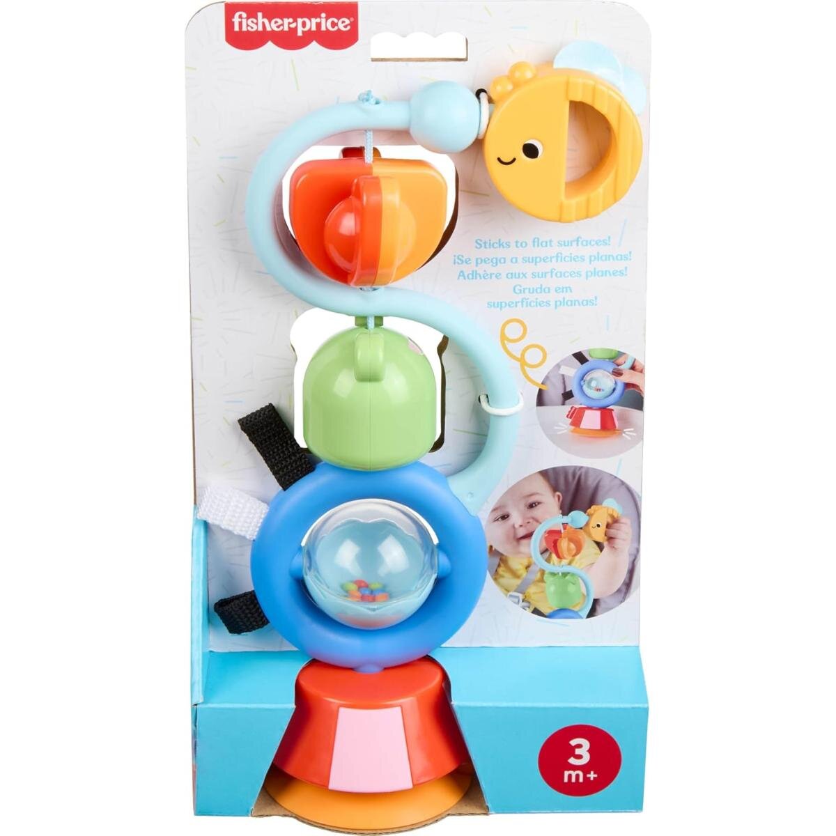 FISHER PRICE Jucarie senzoriala cu ventuza JHB46