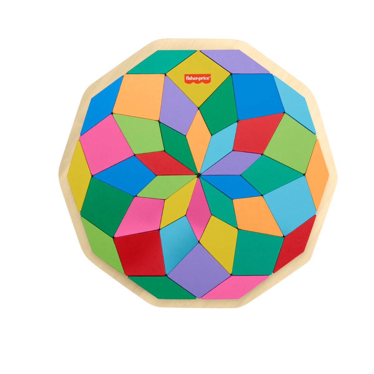FISHER PRICE Puzzle din lemn Mandala HXT94