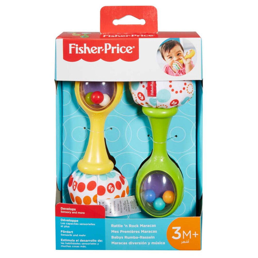 FISHER PRICE Set 2 zornaitoare Fisher-Price Maracas BLT33