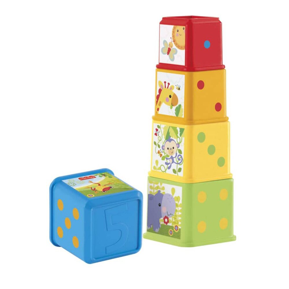 FISHER PRICE Set cuburi de stivuit Turn