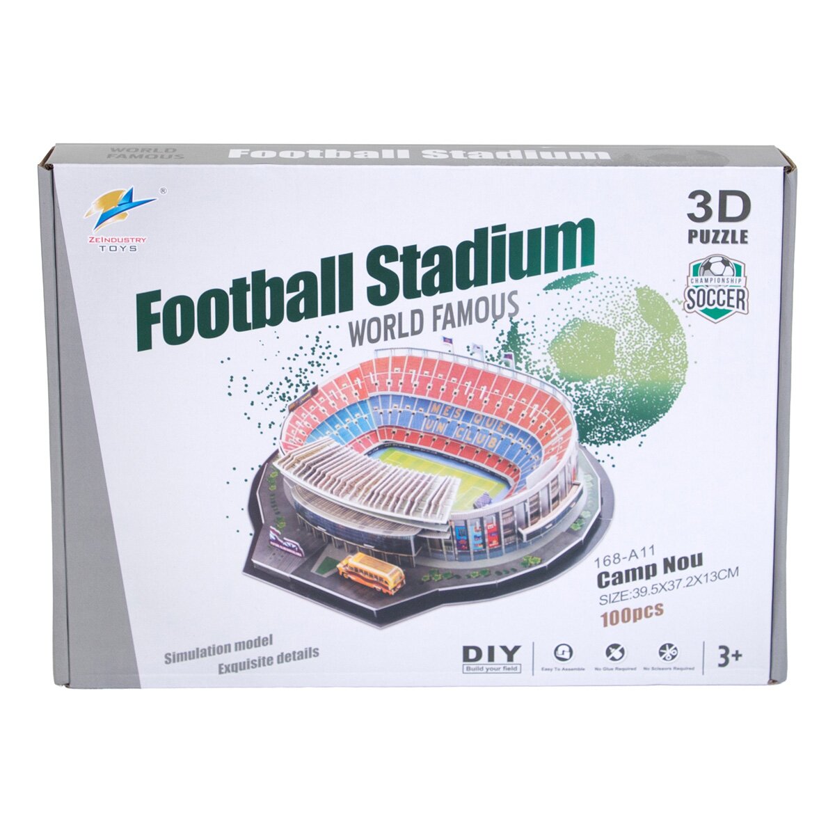 FRF Puzzle 3D Stadion de fotbal 100 piese