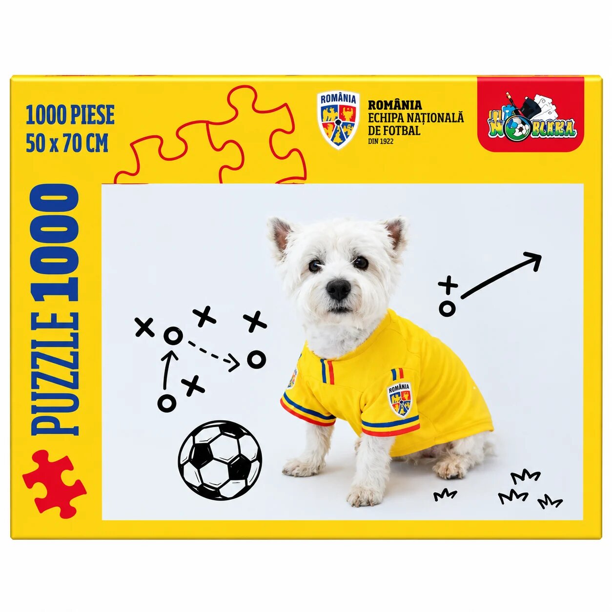 FRF Puzzle Echipa Nationala de Fotbal a Romaniei 1000 piese