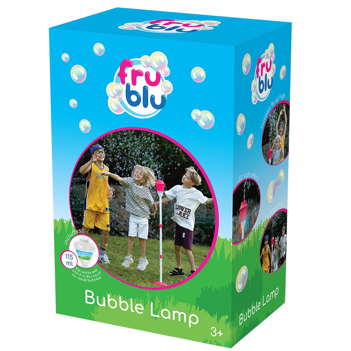 Fru Blu Set dispozitiv baloane de sapun si solutie Lampa 115 ml