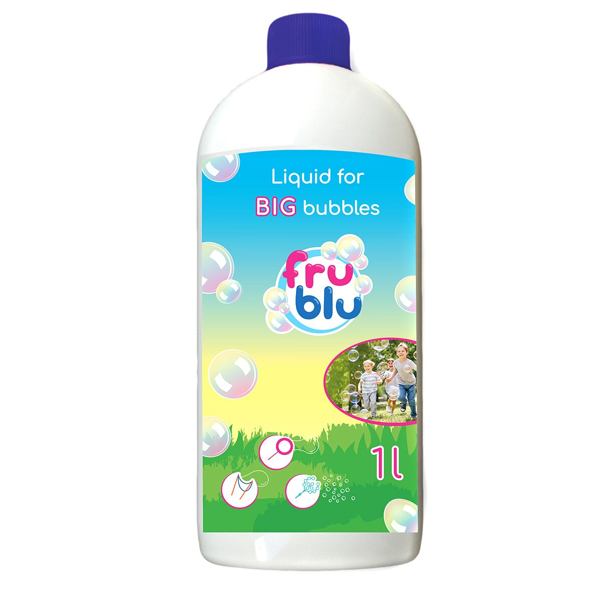 Fru Blu Solutie pentru baloane de sapun 1l