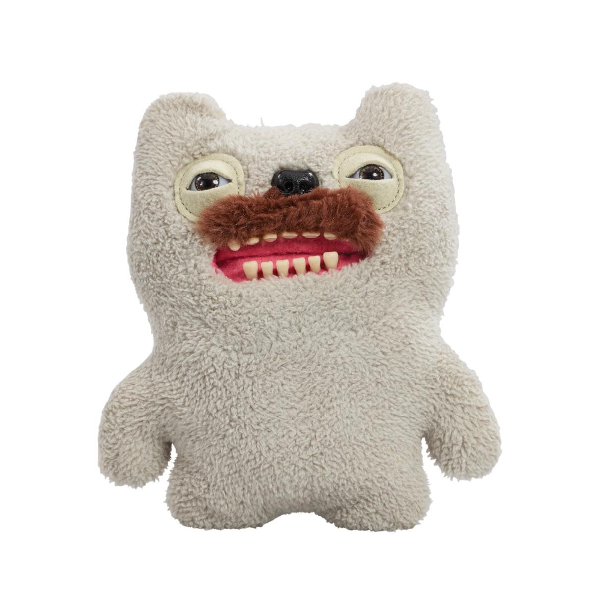 Fuggler Jucarie de plus Hairy Fuggs Old Tooth Moustache Gray S1 22 cm