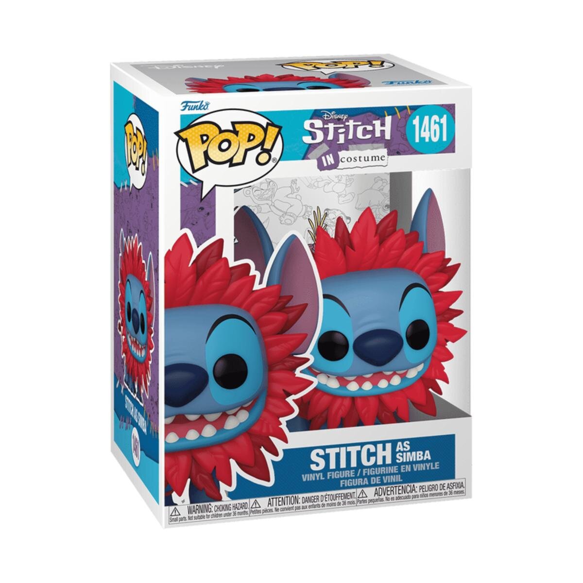 Funko Pop Figurina Disney Stitch costumat in Simba
