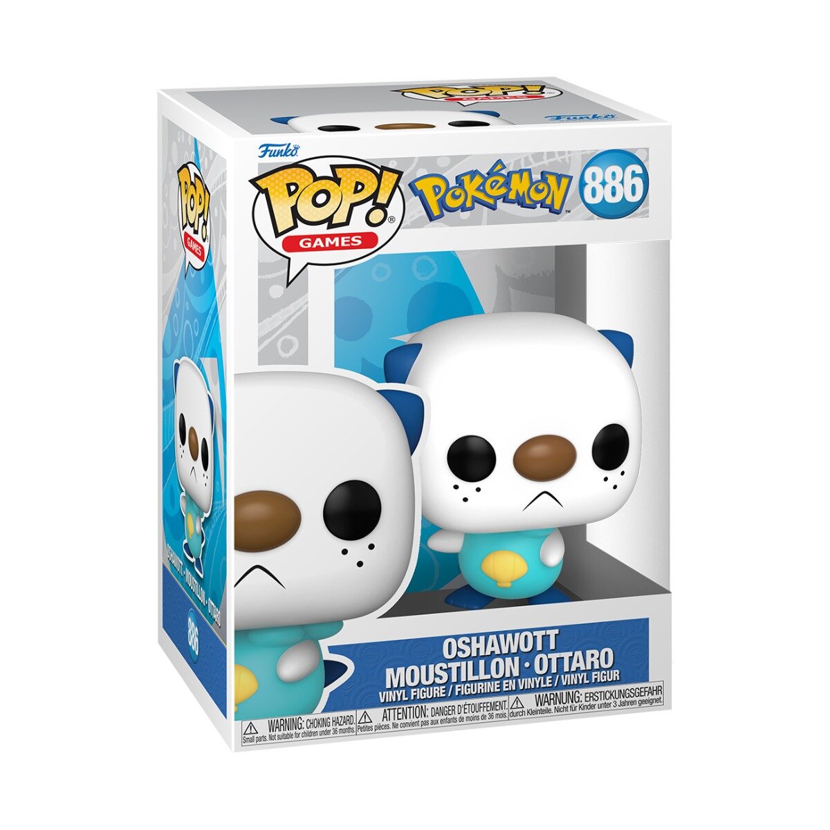 Funko Pop Figurina Games Pokemon Oshawott