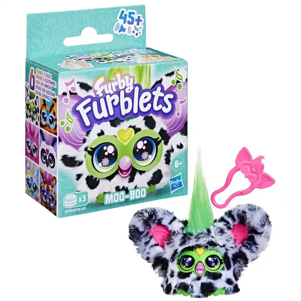 Furby Jucarie de plus interactiva Furblets Moo-Boo G1779