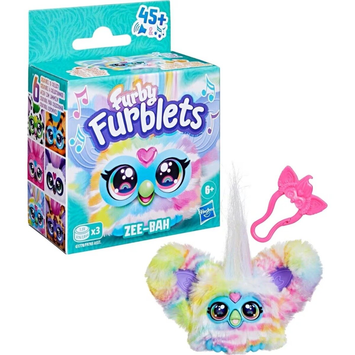 Furby Jucarie de plus interactiva Furblets Zee-Bah G1778