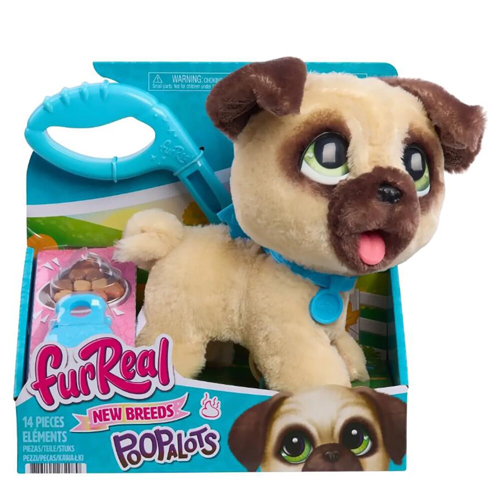 FurReal Jucarie de plus interactiva Poop-a-Lots Pug