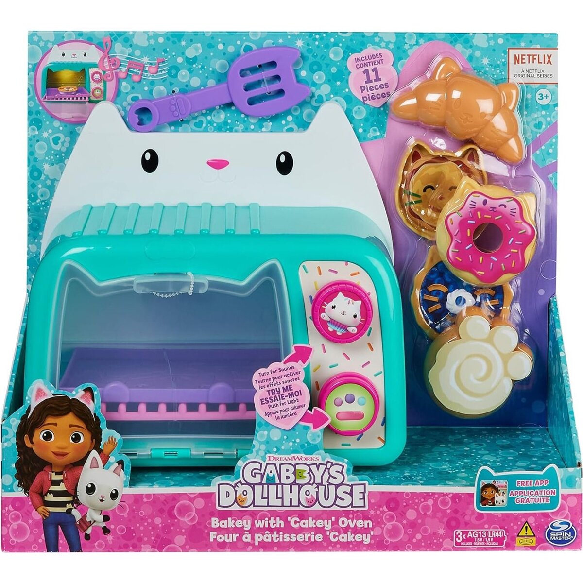 Gabby's Dollhouse Cuptor pentru prajituri Cakey Gabbys Dollhouse