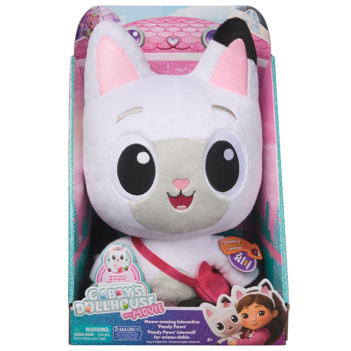 Gabby's Dollhouse Jucarie de plus interactiva Gabbys Dollhouse Meow-Mazing Pandy Paws 6073661