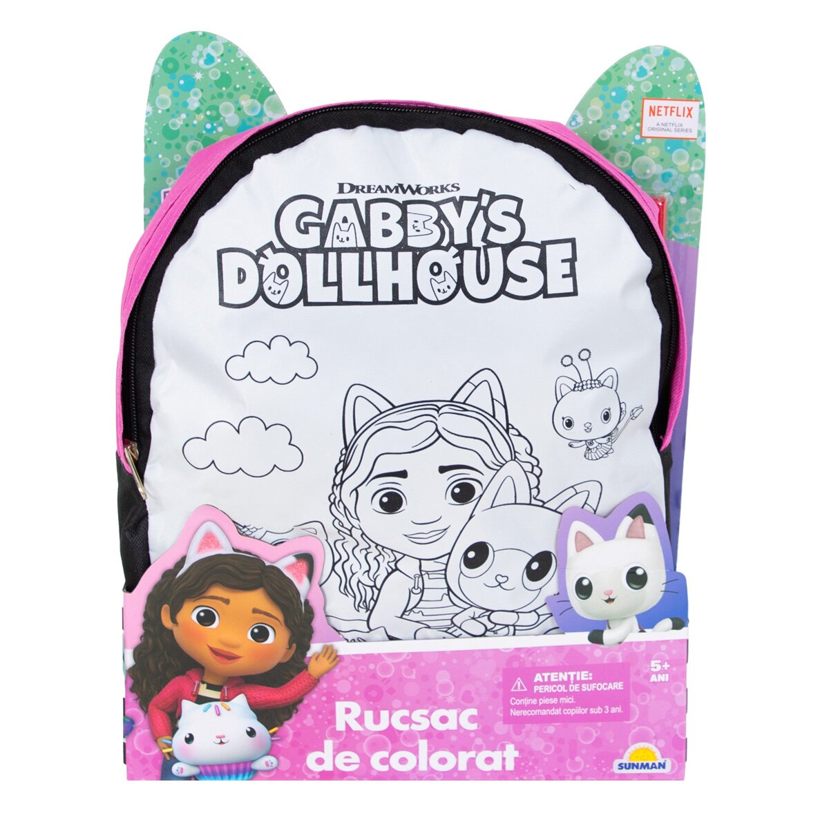Gabby's Dollhouse Rucsac de colorat Gabbys Dollhouse
