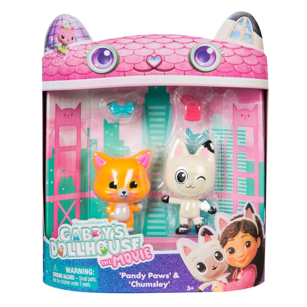Gabby's Dollhouse Set 2 figurine Gabbys Dollhouse Pandy Paws si Chumsley 20151837