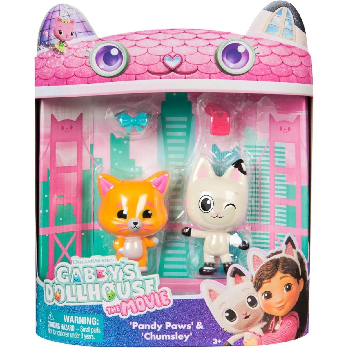 Gabby's Dollhouse Set 2 figurine Gabbys Dollhouse Pandy Paws si Chumsley 6074578