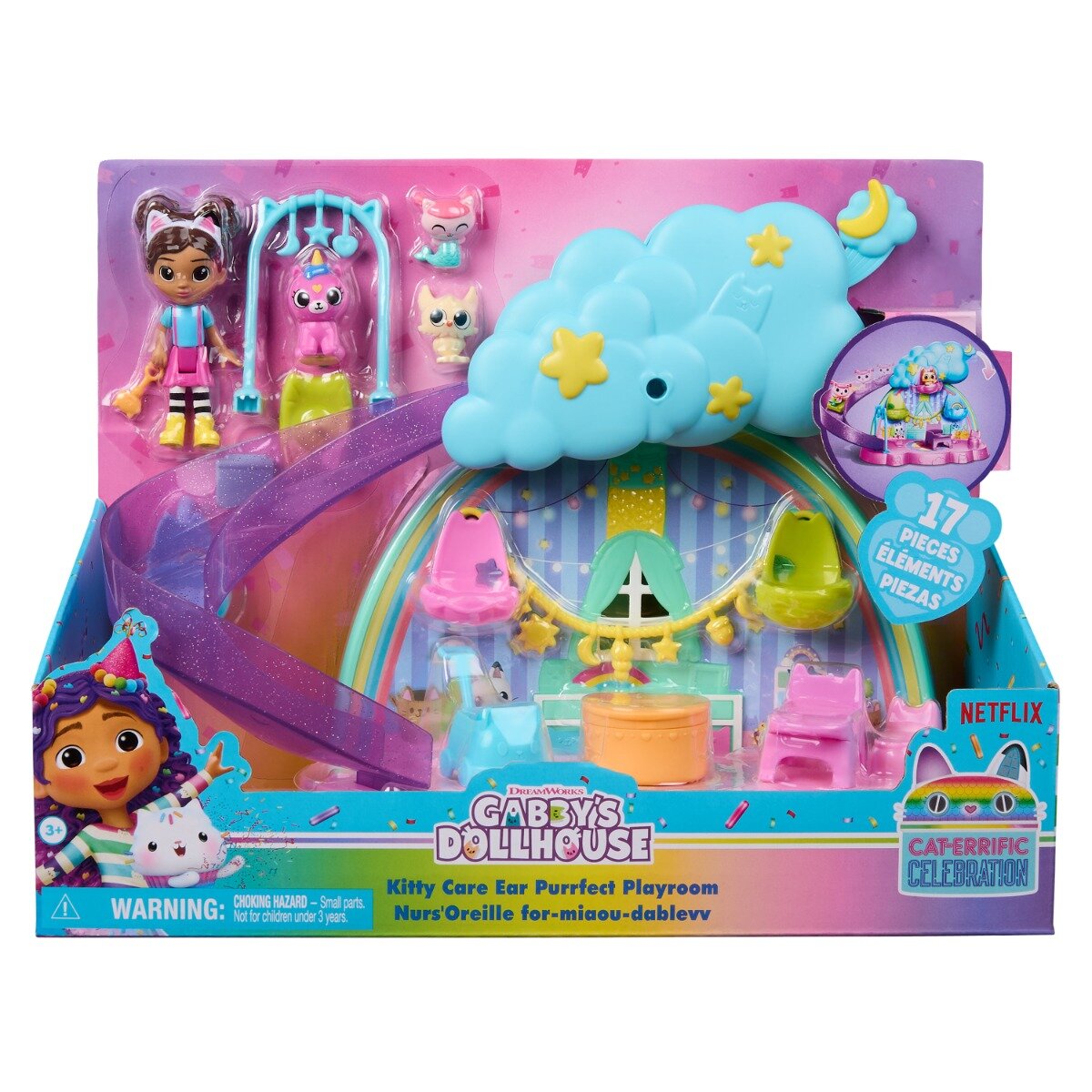 Gabby's Dollhouse Set camera de joaca Gabbys Dollhouse Kitty Care 6071538