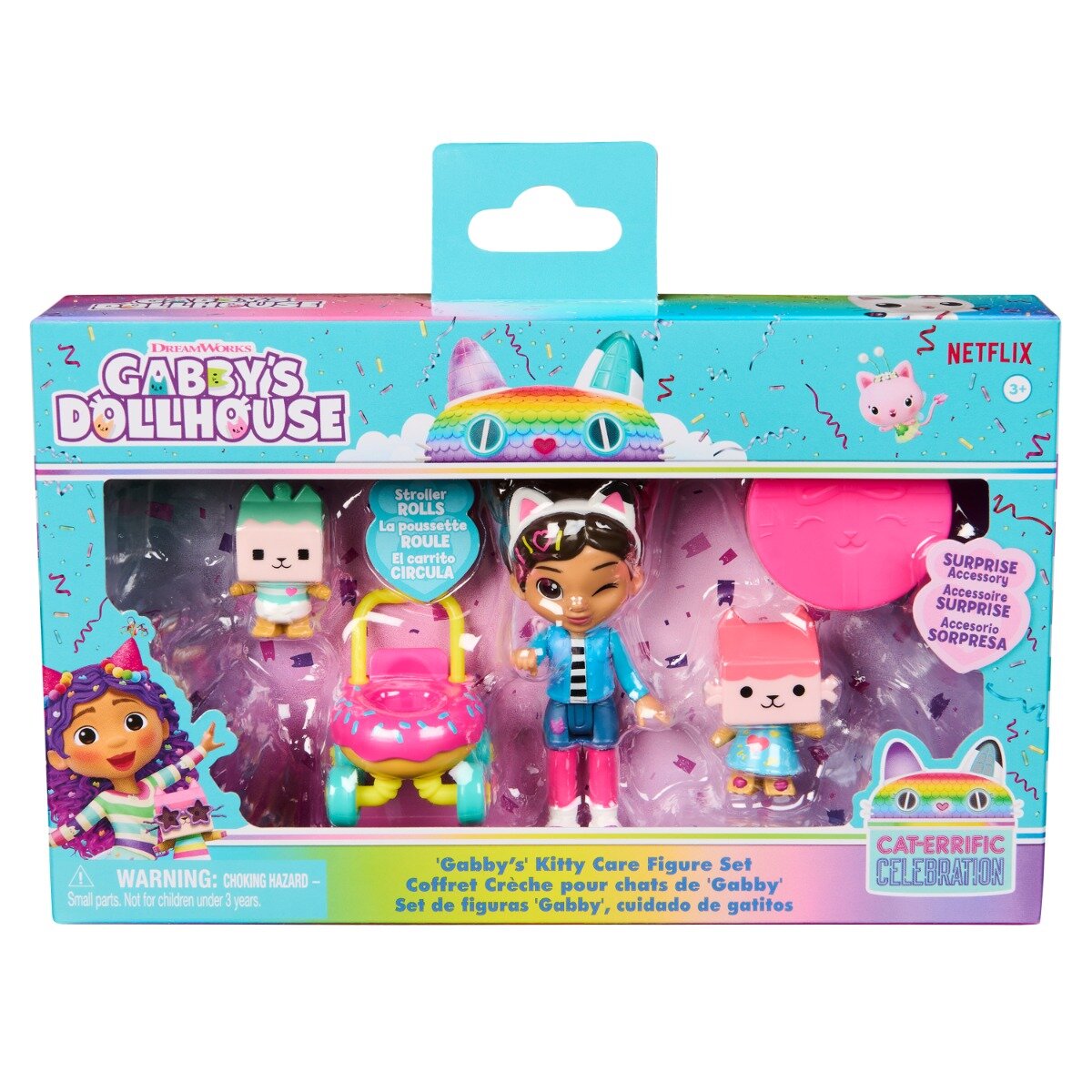 Gabby's Dollhouse Set de joaca cu figurine Gabbys Dollhouse Kitty Care 6069425