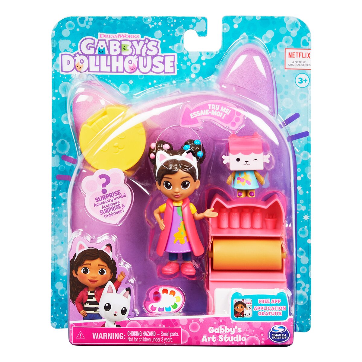 Gabby's Dollhouse Set de joaca Studioul de arta al lui Gabby