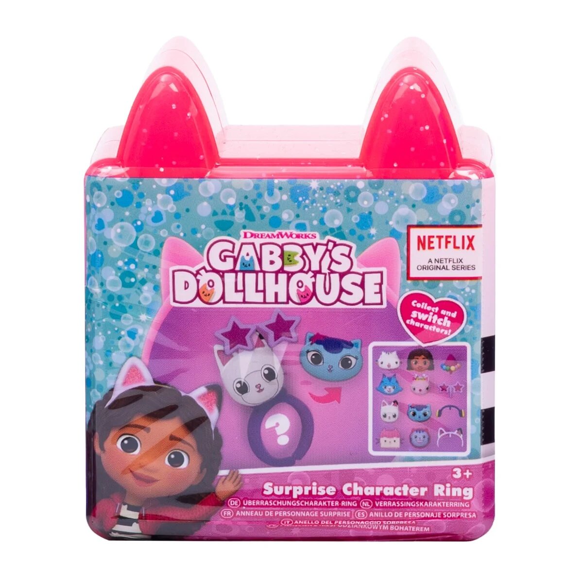 Gabby's Dollhouse Set figurine surpriza Gabbys Dollhouse Rosu