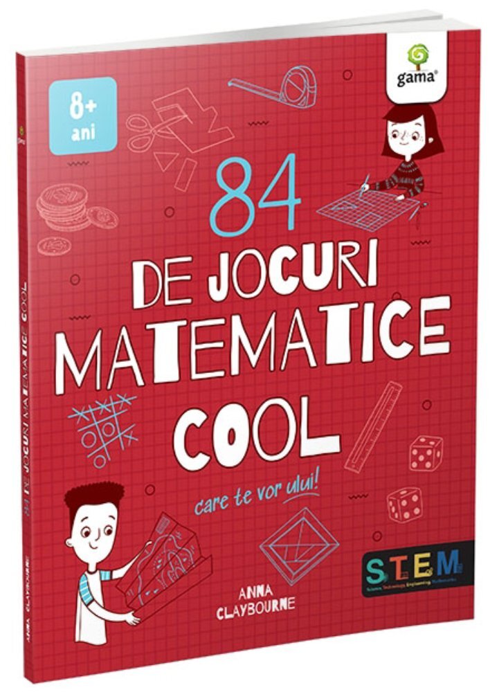 Gama 84 de jocuri matematice cool Anna Claybourne