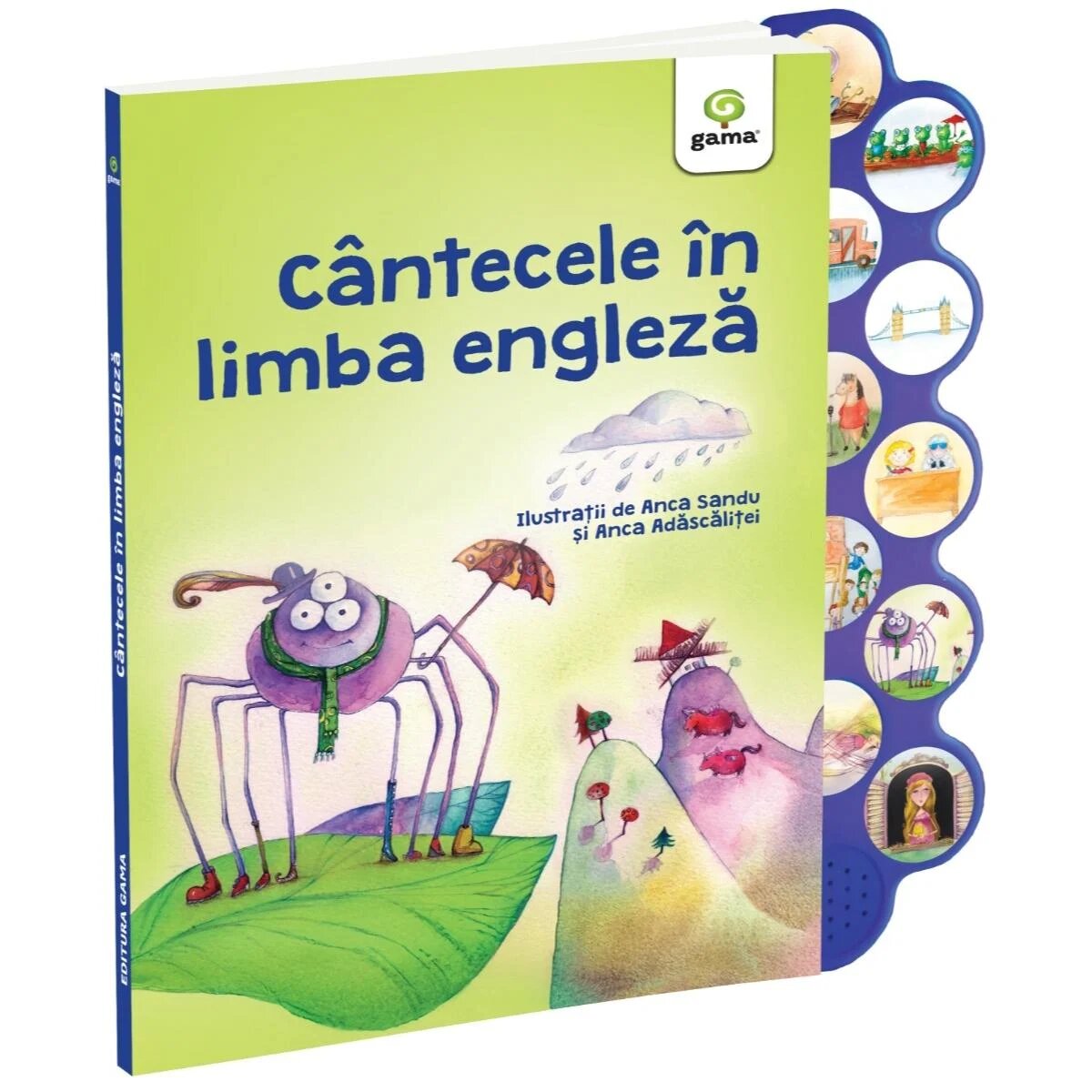 Gama Cantecele in Limba Engleza Cantecele copilariei cu sunete