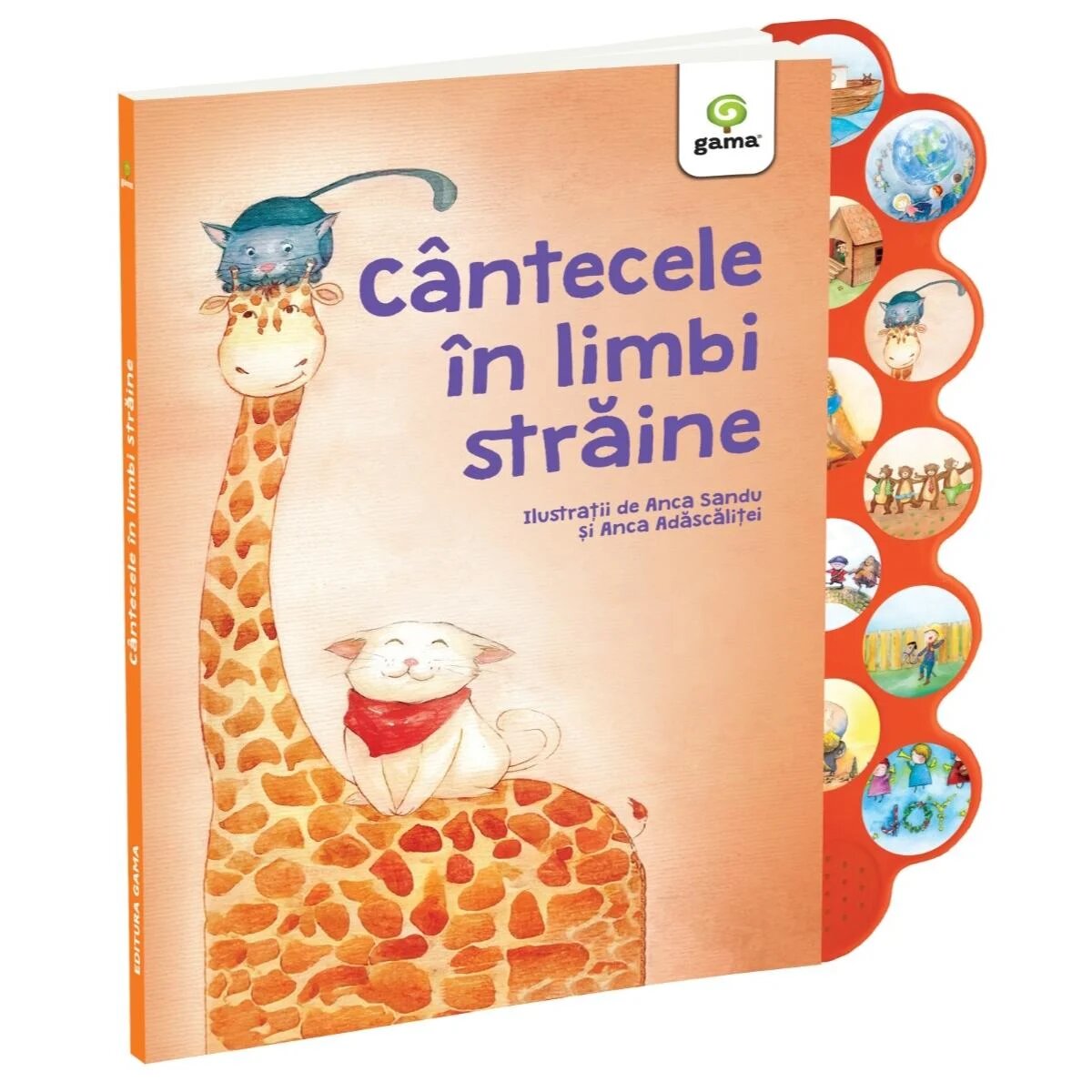Gama Cantecele in Limbi straine Cantecele copilariei cu sunete