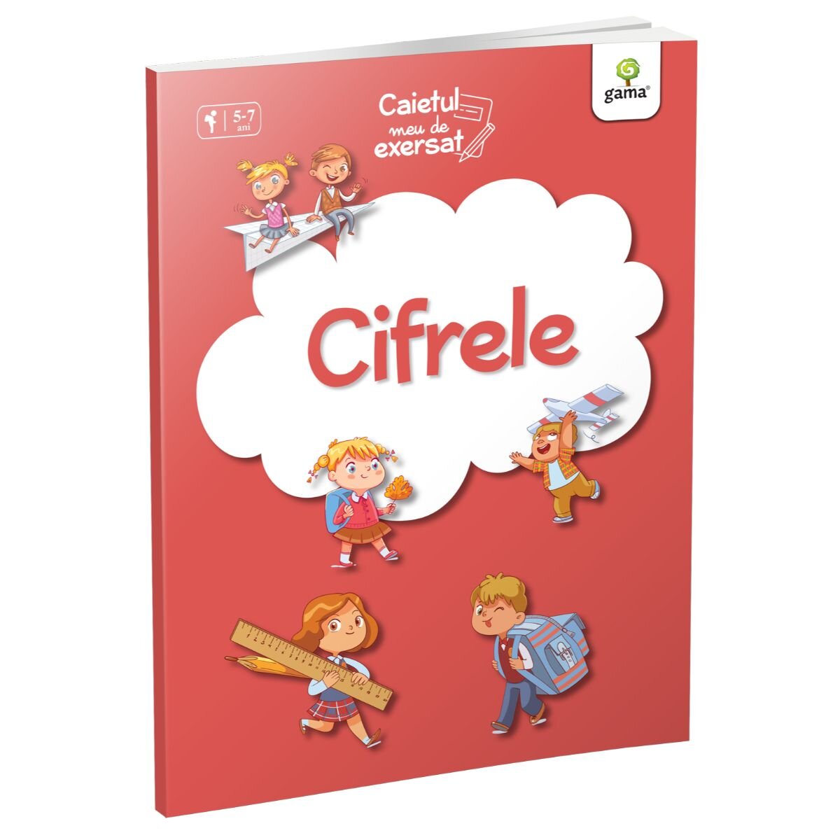Gama Cifrele Caietul meu de exersat