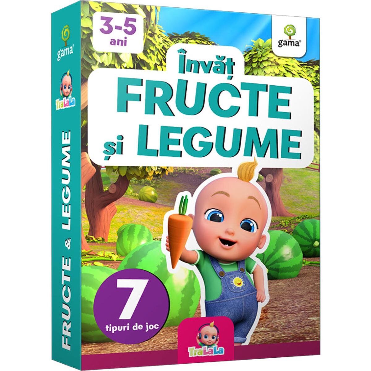 Gama Invat fructe si legume Tralala