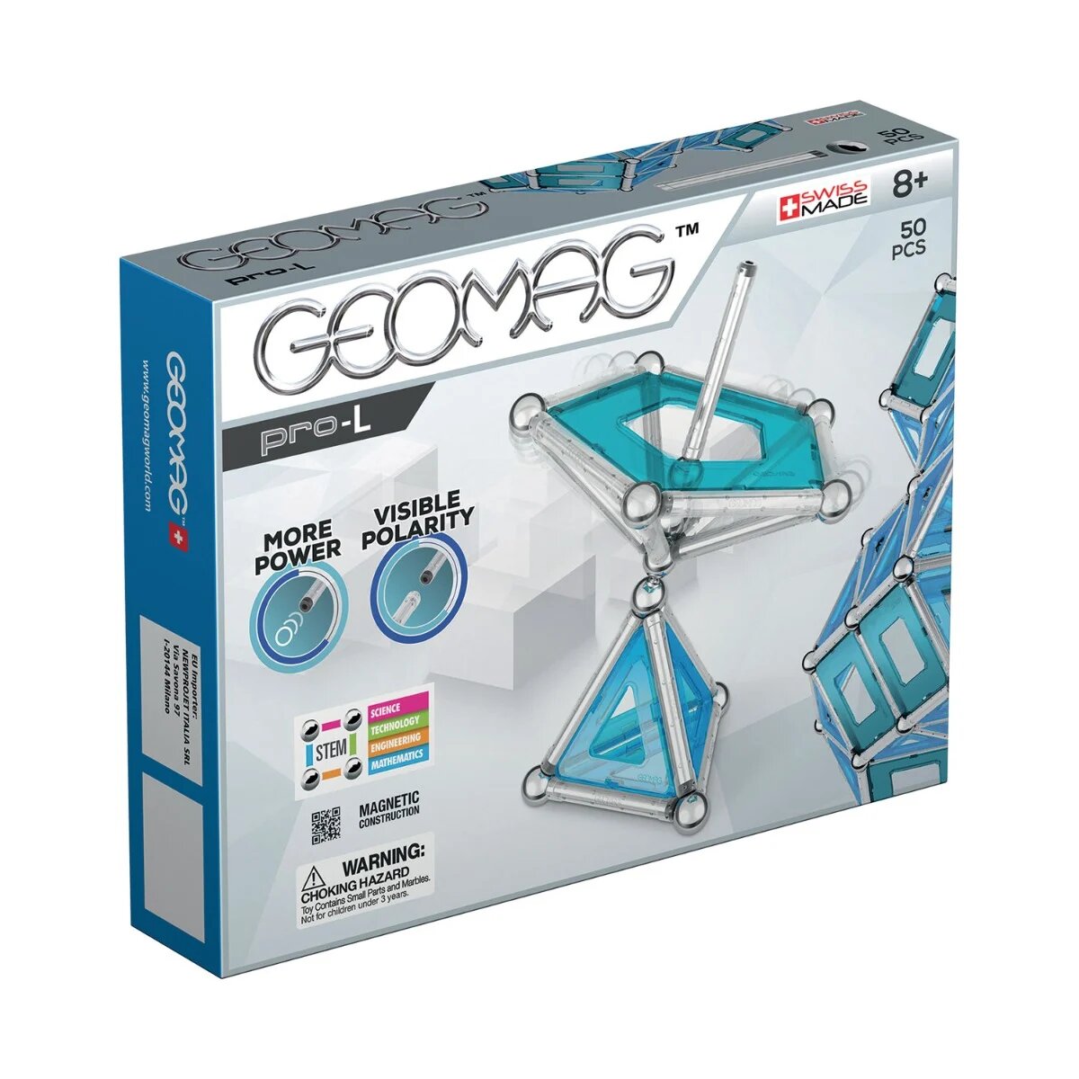 Geomag Joc de constructie magnetic Pro-L 50 piese