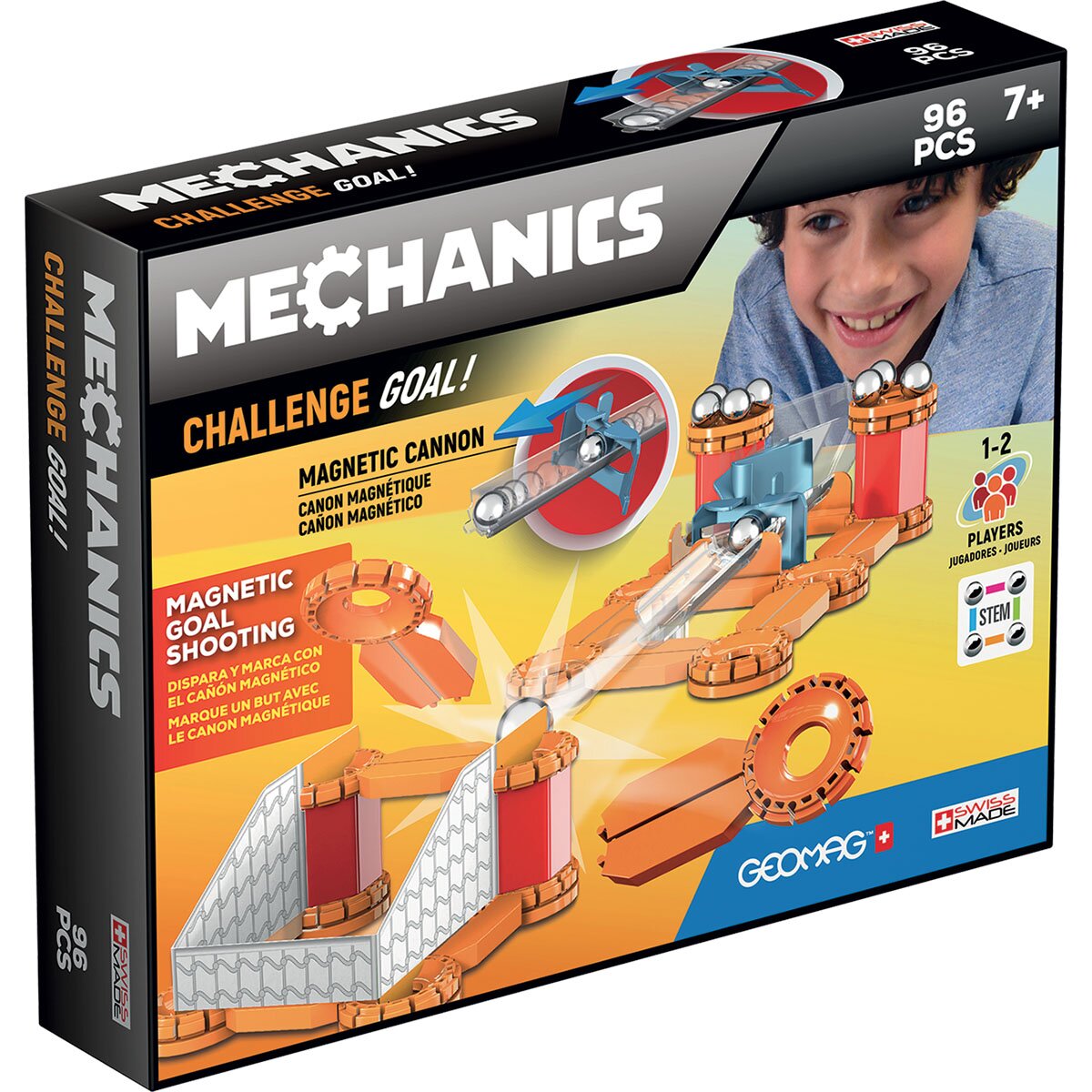 Geomag Joc de constructie Mechanics Challenge Gravity 96 piese