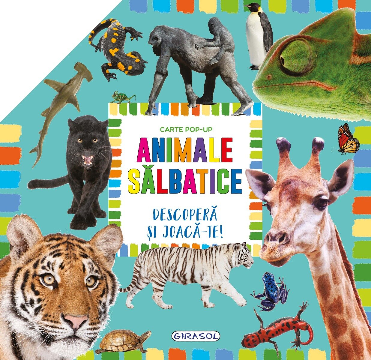 GIRASOL Carte Pop-up - Animale salbatice