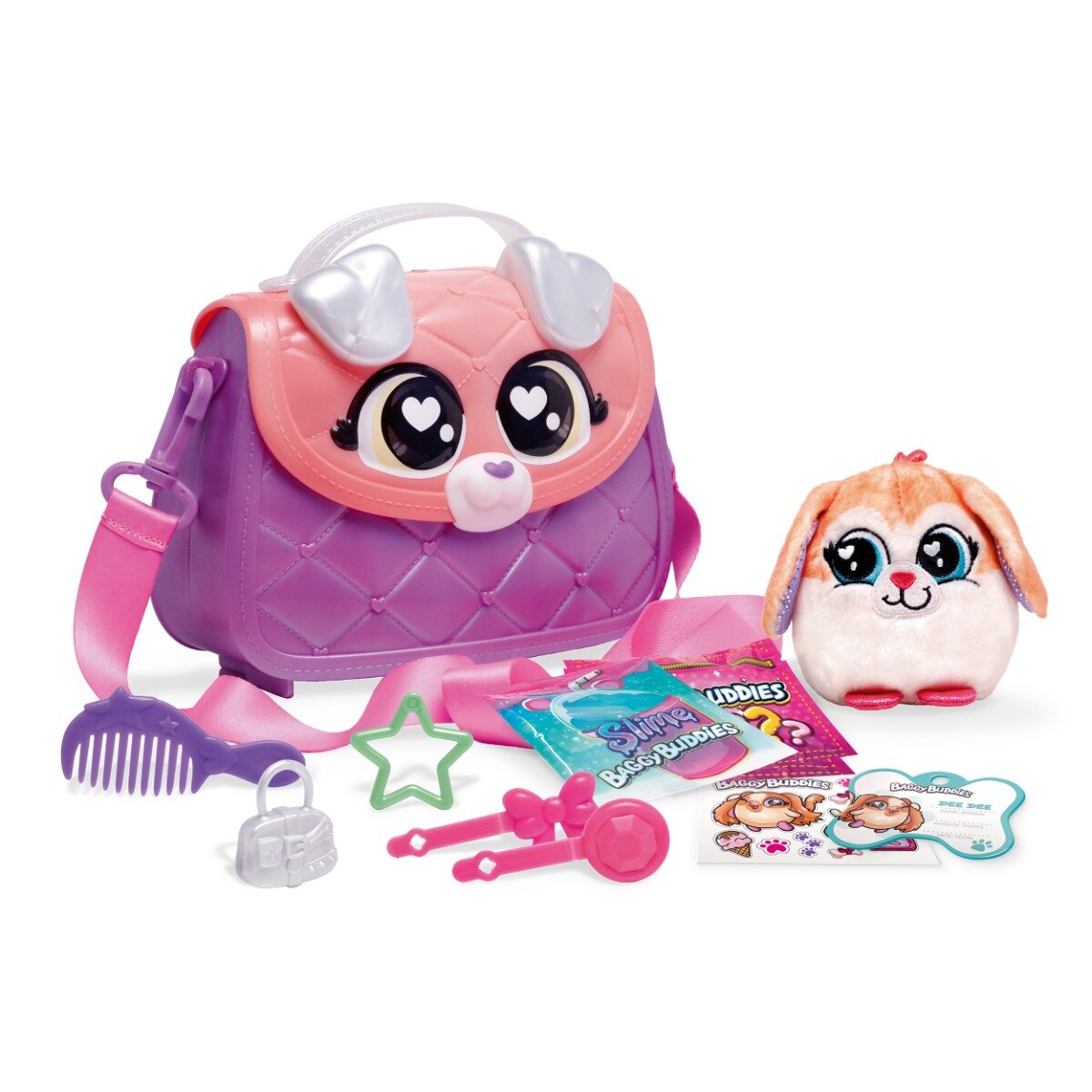 Glam Buddies Jucarie de plus surpriza in gentuta 10 surprize