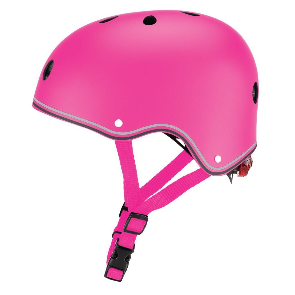 Globber Casca de protectie Primo cu lumini roz
