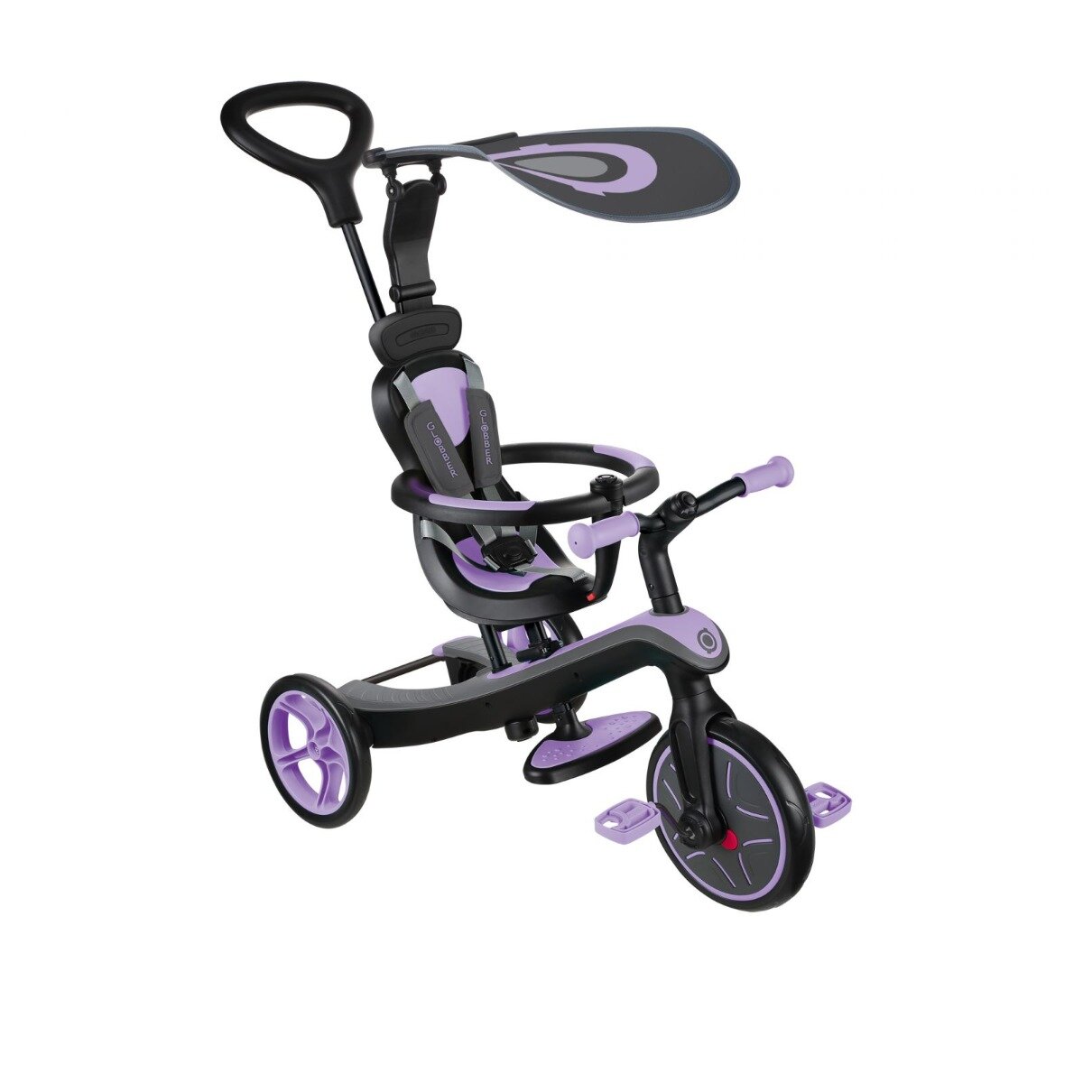Globber Tricicleta Explorer 4 In 1 Violet