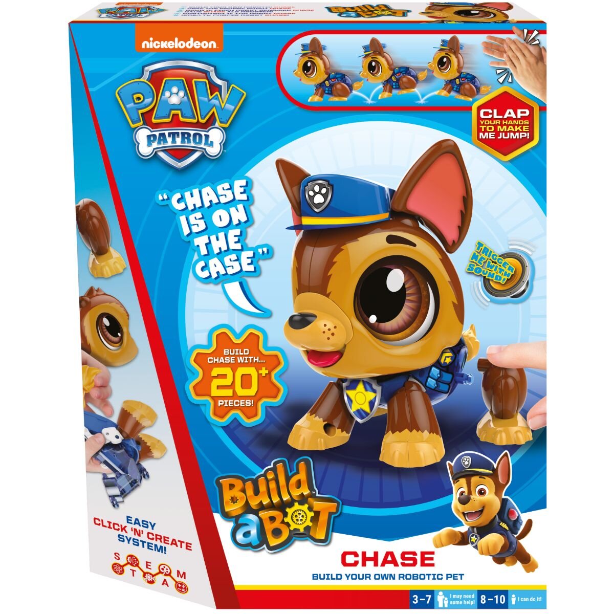 Goliath Robot Paw Patrol Build a Bot Chase 20 piese