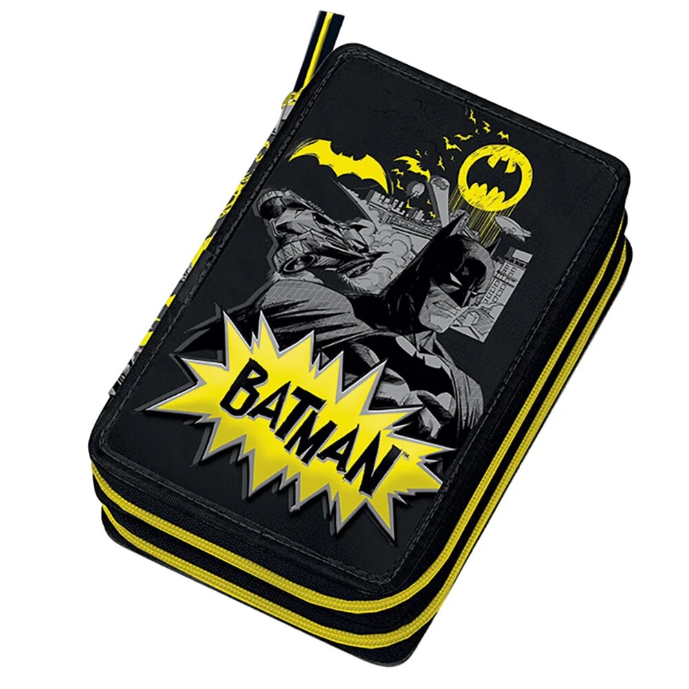 Graffiti Penar echipat cu doua compartimente Batman