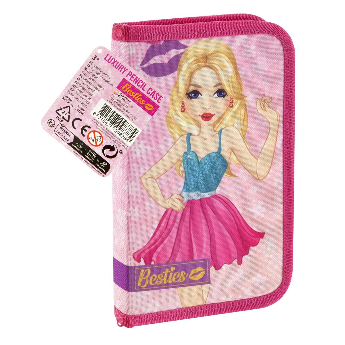 GRAFIX Penar cu un fermoar si accesorii Besties Basic