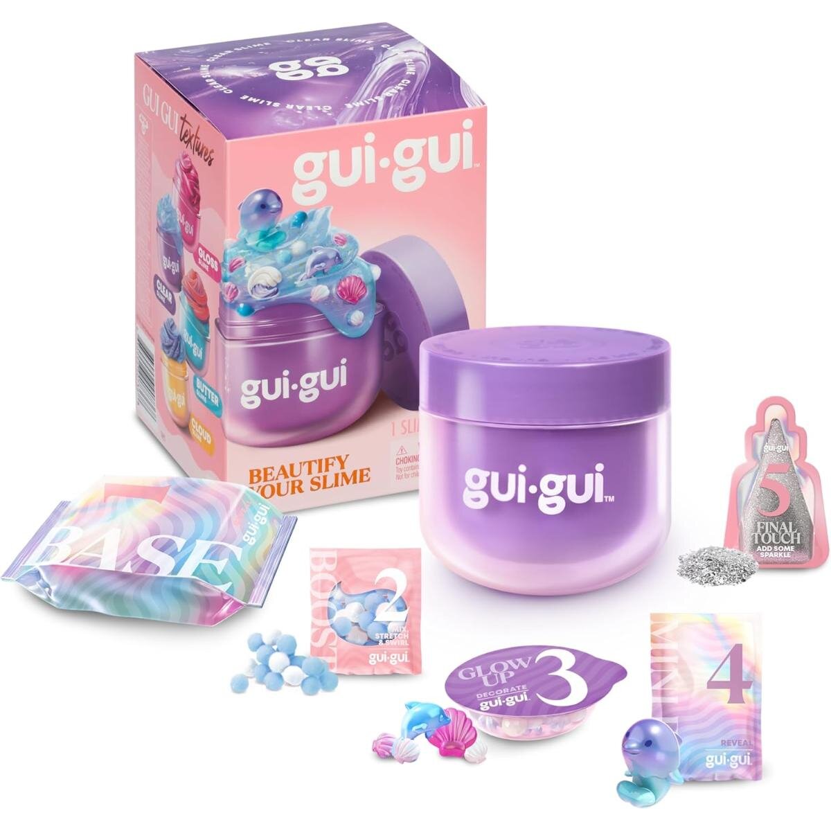 Gui Gui Set de creatie cu slime Beautify Your Slime