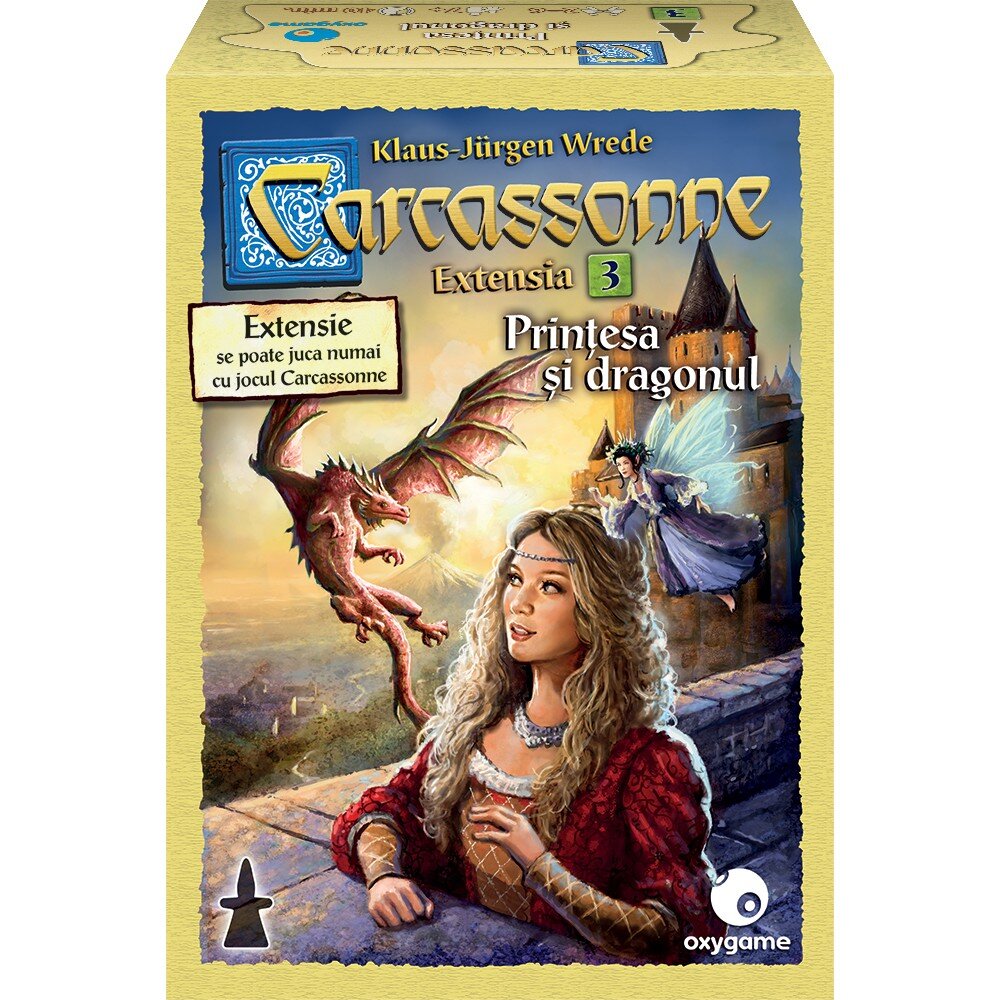 Hans Im Gluck Joc Carcassonne Extensia 3 - Printesa si dragonul