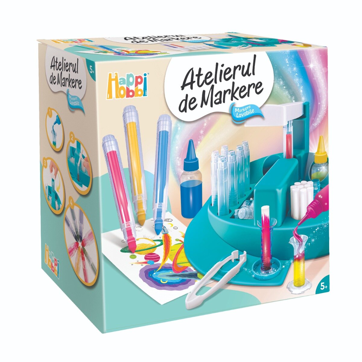 Happi Hobbi Set creativ Atelierul de markere