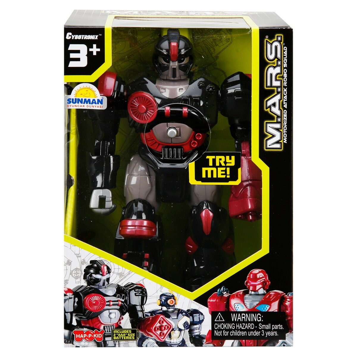 Happy Kid Robot cu functii M.A.R.S. 17 cm Negru