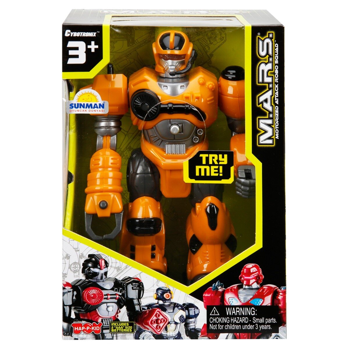 Happy Kid Robot cu functii M.A.R.S. 17 cm Portocaliu