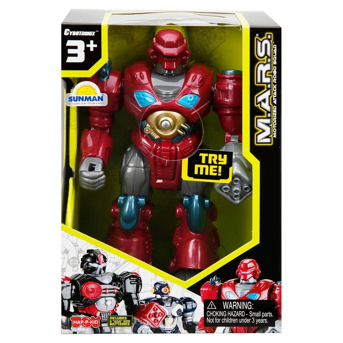 Happy Kid Robot cu functii M.A.R.S. 17 cm Rosu