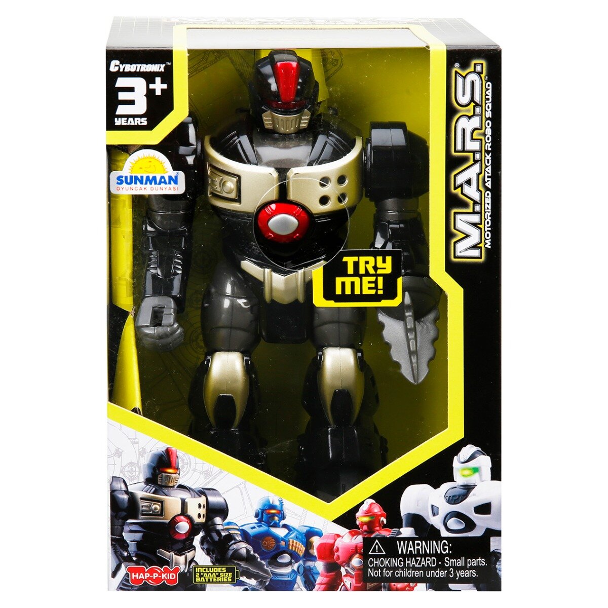 Happy Kid Robot interactiv M.A.R.S. 18 cm Negru