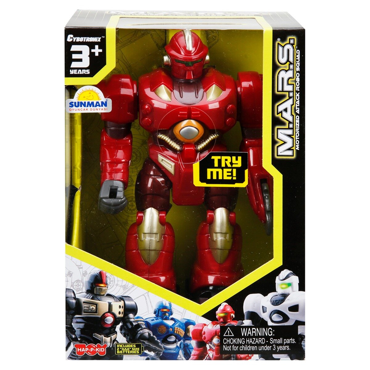 Happy Kid Robot interactiv M.A.R.S. 18 cm Rosu