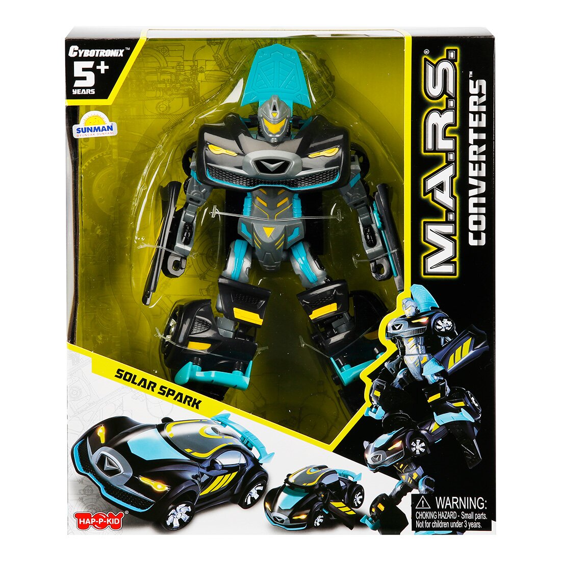 Happy Kid Robot transformabil M.A.R.S. 22 cm Solar Spark