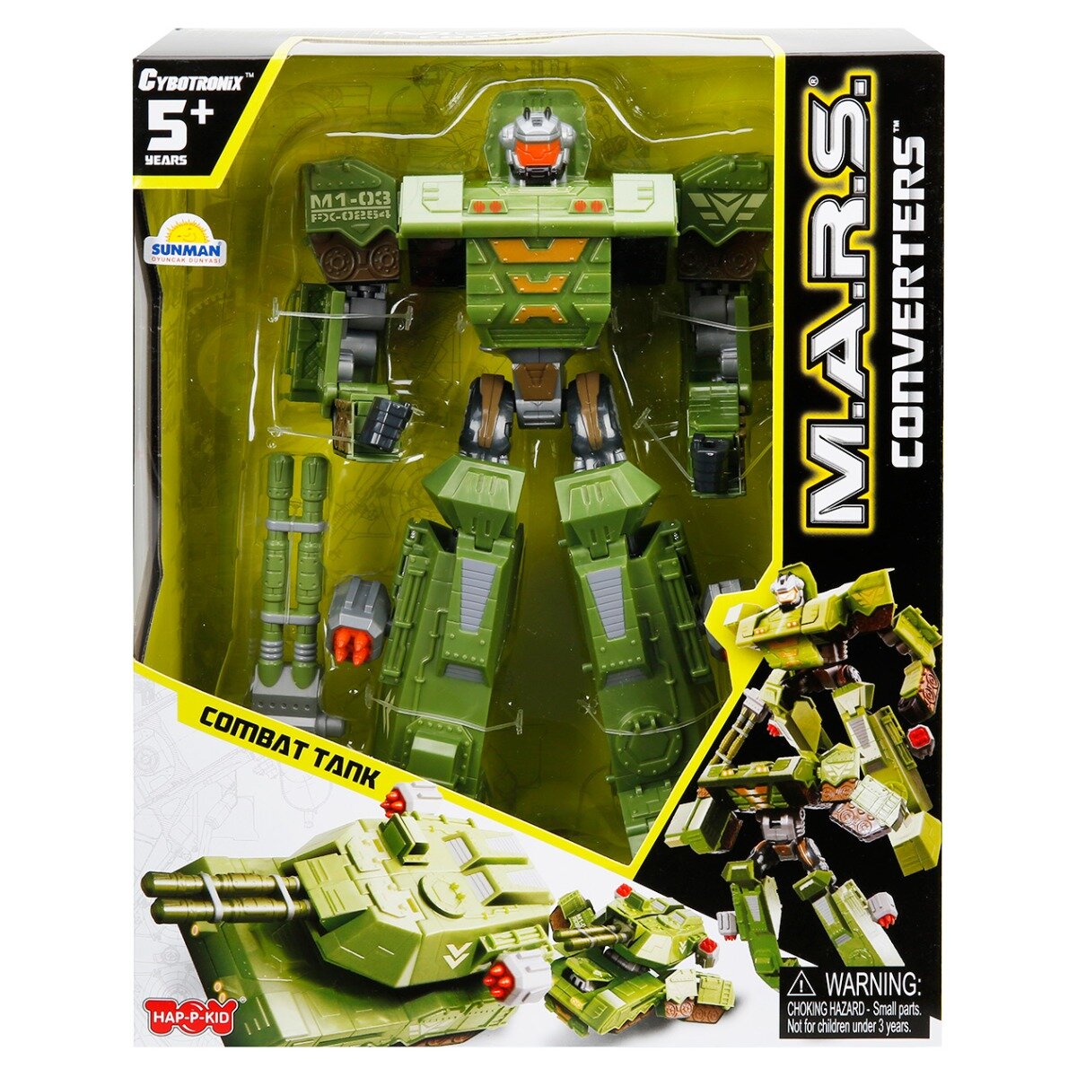 Happy Kid Robot transformabil M.A.R.S. Combat Tank