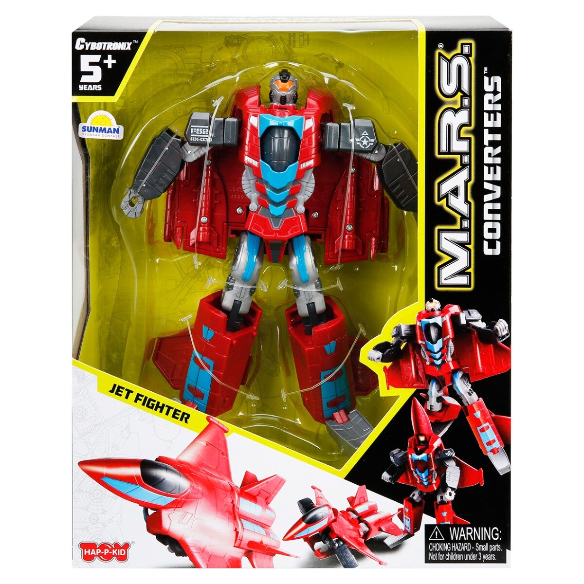 Happy Kid Robot transformabil M.A.R.S. Jet Fighter